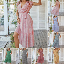 Load image into Gallery viewer, Printed Casual Holiday Dress
