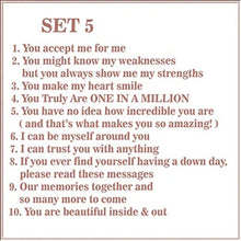 Load image into Gallery viewer, "Reasons Why You Are My Friend" Friendship Gift