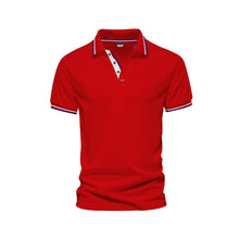 Load image into Gallery viewer, Lapel Collar Solid Color POLO Shirt