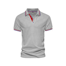 Load image into Gallery viewer, Lapel Collar Solid Color POLO Shirt