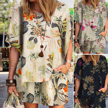 Load image into Gallery viewer, Vintage Printed Cotton Linen Suit