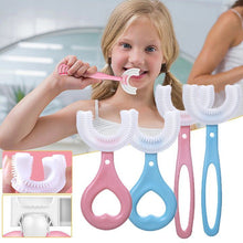 Load image into Gallery viewer, 360° Kids U-shaped Toothbrush