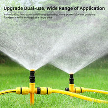 Load image into Gallery viewer, 360° Rotation Auto Irrigation System Garden Lawn Sprinkler Patio