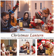 Load image into Gallery viewer, LED Lighted Spinning Christmas Lantern