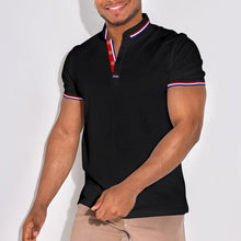 Load image into Gallery viewer, Lapel Collar Solid Color POLO Shirt