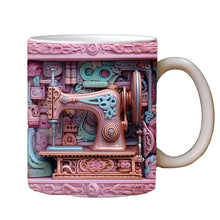 Load image into Gallery viewer, 🤩3D printed sewing machine  mug