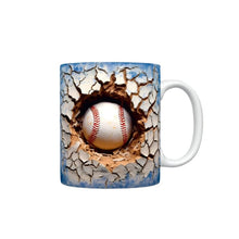 Load image into Gallery viewer, 3D Vintage Baseball Mug