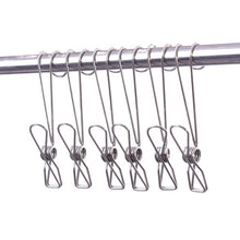 Load image into Gallery viewer, Stainless Steel Metal Long Tail Clip