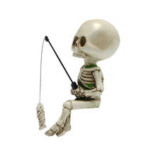 Load image into Gallery viewer, 💟Fishing Skeleton Garden Accessory💟