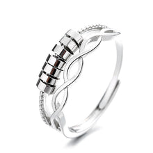 Load image into Gallery viewer, Drive Away Your Anxiety Infinity Fidget Ring