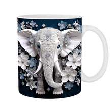 Load image into Gallery viewer, Elephant print mug