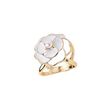 Load image into Gallery viewer, Delicate Camellia Scarf Buckle