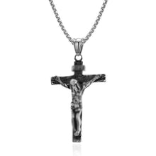 Load image into Gallery viewer, Titanium Steel Crucifix Necklace
