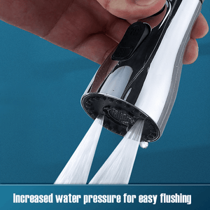 Pressurized Universal Faucet Nozzle