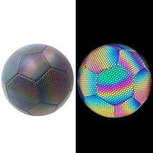 Load image into Gallery viewer, Reflective Luminous Soccer Ball