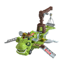 Load image into Gallery viewer, 🦖New Dinosaur Transforming Engineering Truck Track Toy Set