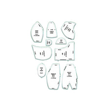 Load image into Gallery viewer, 🧸DIY Memory Bear Template Ruler Set🧸