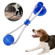 Load image into Gallery viewer, Dog Bite Toy Interactive food leaker toy with Suction Cup