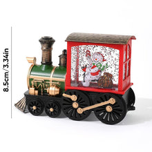 Load image into Gallery viewer, Christmas Crystal Floating Snow Train Light