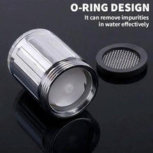 Load image into Gallery viewer, RGB Intelligent Temperature controlled LED Faucet