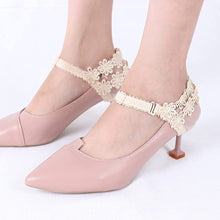 Load image into Gallery viewer, Anti-slip laces for high heels adjustable