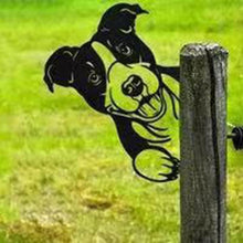 Load image into Gallery viewer, Outdoor Garden Farm Peeping Goat Metal Artwork Indoor Decoration