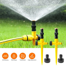 Load image into Gallery viewer, 360° Rotation Auto Irrigation System Garden Lawn Sprinkler Patio
