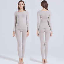Load image into Gallery viewer, Ultra Soft Seamless Heating Set 37 ° Thermostatic Underwear