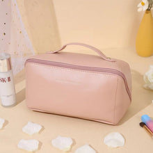 Load image into Gallery viewer, PU Portable Travel Cosmetic Storage Bag