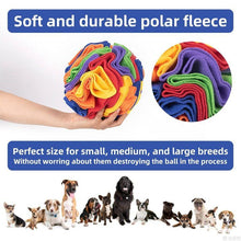 Load image into Gallery viewer, Foldable Dog Snuff Ball Dog Training Toy