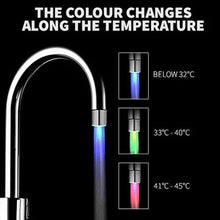 Load image into Gallery viewer, RGB Intelligent Temperature controlled LED Faucet