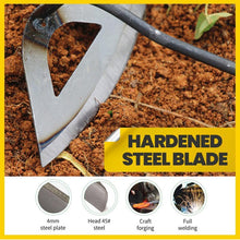 Load image into Gallery viewer, All-steel Hardened Hollow Hoe