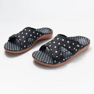 Fashionable Polka Dot Adjustable Sandals