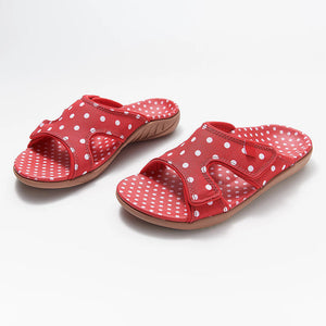 Fashionable Polka Dot Adjustable Sandals