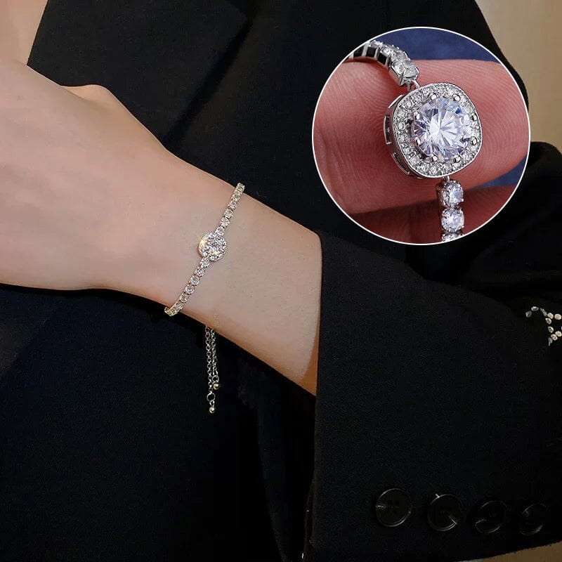 925 Silver Moissanite Bracelet🤩