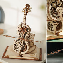 Load image into Gallery viewer, Valentine&#39;s Day Pre-Sale 50% OFF- Wooden Assembled Cello Music Box