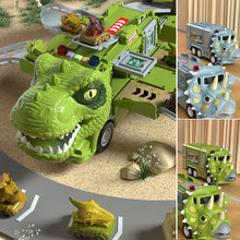 Load image into Gallery viewer, 🦖New Dinosaur Transforming Engineering Truck Track Toy Set