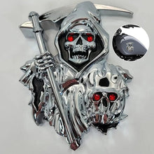 Load image into Gallery viewer, 3D Grim Reaper Car Logo