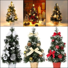 Load image into Gallery viewer, Mini Desktop Christmas Tree Decoration