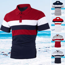 Load image into Gallery viewer, Men&#39;s Casual Cotton Polo