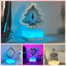 Load image into Gallery viewer, Metal Rotating Ambient Light