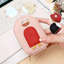 Load image into Gallery viewer, Cute Penguins PU Credit Card Coin Wallet