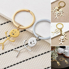 Load image into Gallery viewer, 🤣Funny stick figure keychain🔑