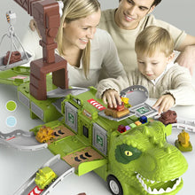 Load image into Gallery viewer, 🦖New Dinosaur Transforming Engineering Truck Track Toy Set