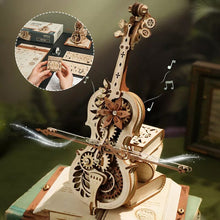 Load image into Gallery viewer, Valentine&#39;s Day Pre-Sale 50% OFF- Wooden Assembled Cello Music Box