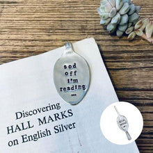 Load image into Gallery viewer, Funny Spoon Bookmark -perfect gift for a bookworm