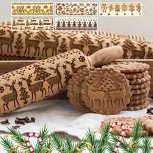 Load image into Gallery viewer, 🍪Christmas Wooden Rolling Pins