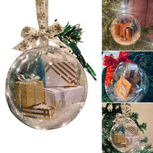 Load image into Gallery viewer, Christmas tree decoration transparent ball