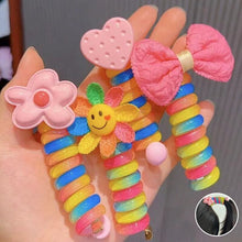 Load image into Gallery viewer, 🌈Colorful Telephone Line Hair Bands🌺