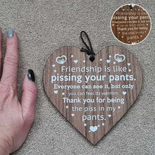 Load image into Gallery viewer, 🎄Friendship Wood Pendant Christmas Tree Decor🔥Christmas Hot Sale🔥